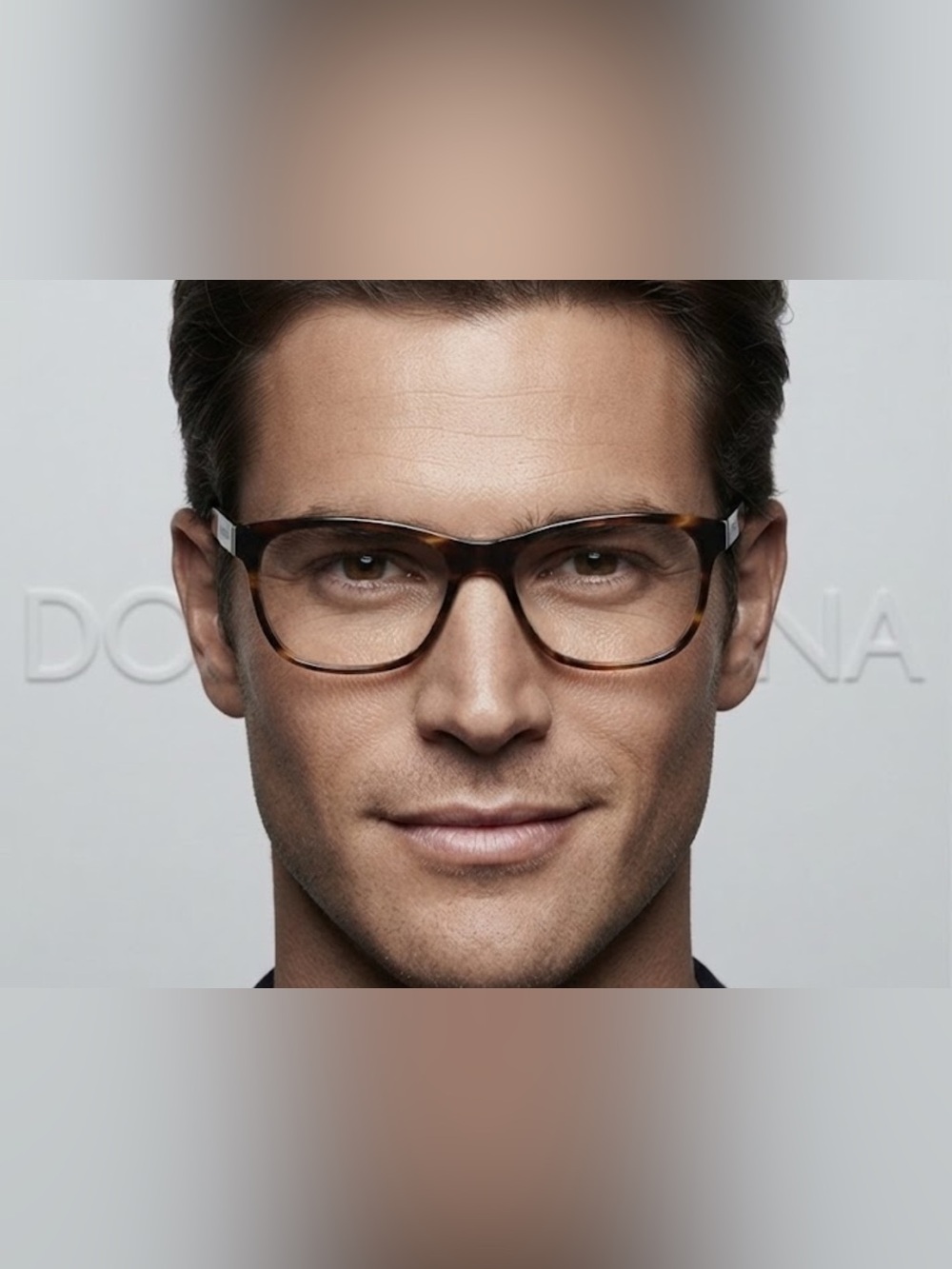 Authentic Dolce & Gabbana mens signature prescription eyeglasses frames